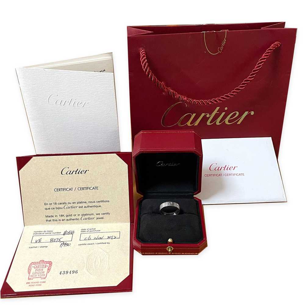 Cartier Cartier Love Ring in Platinum 5.5 mm - image 3