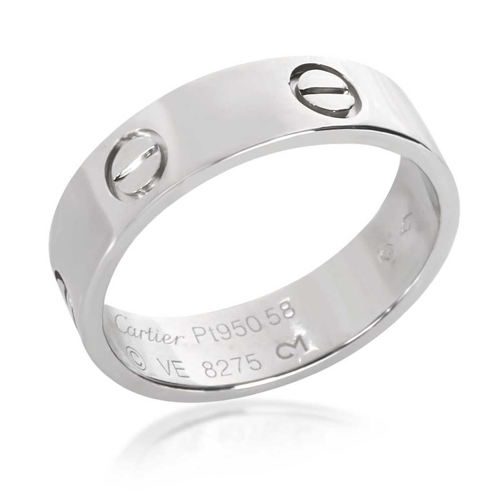 Cartier Cartier Love Ring in Platinum 5.5 mm - image 4