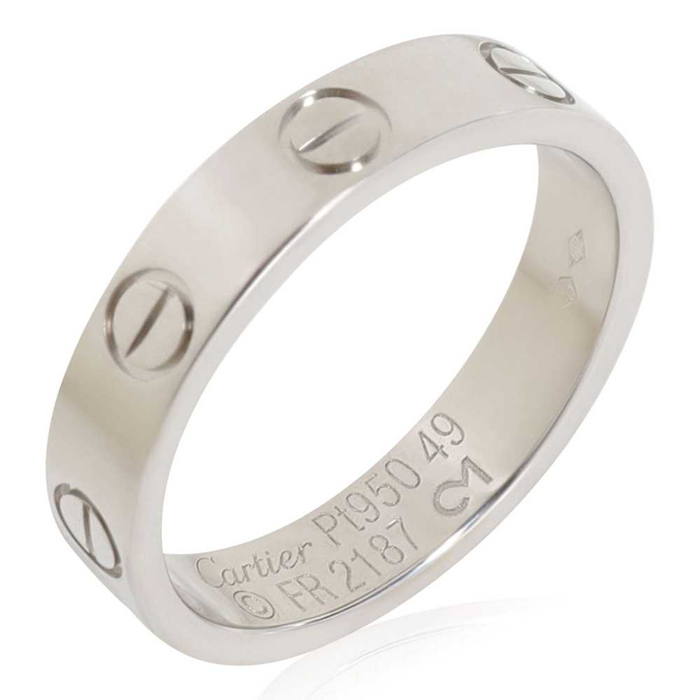 Cartier Cartier LOVE Wedding Ring in 950 Platinum - image 3