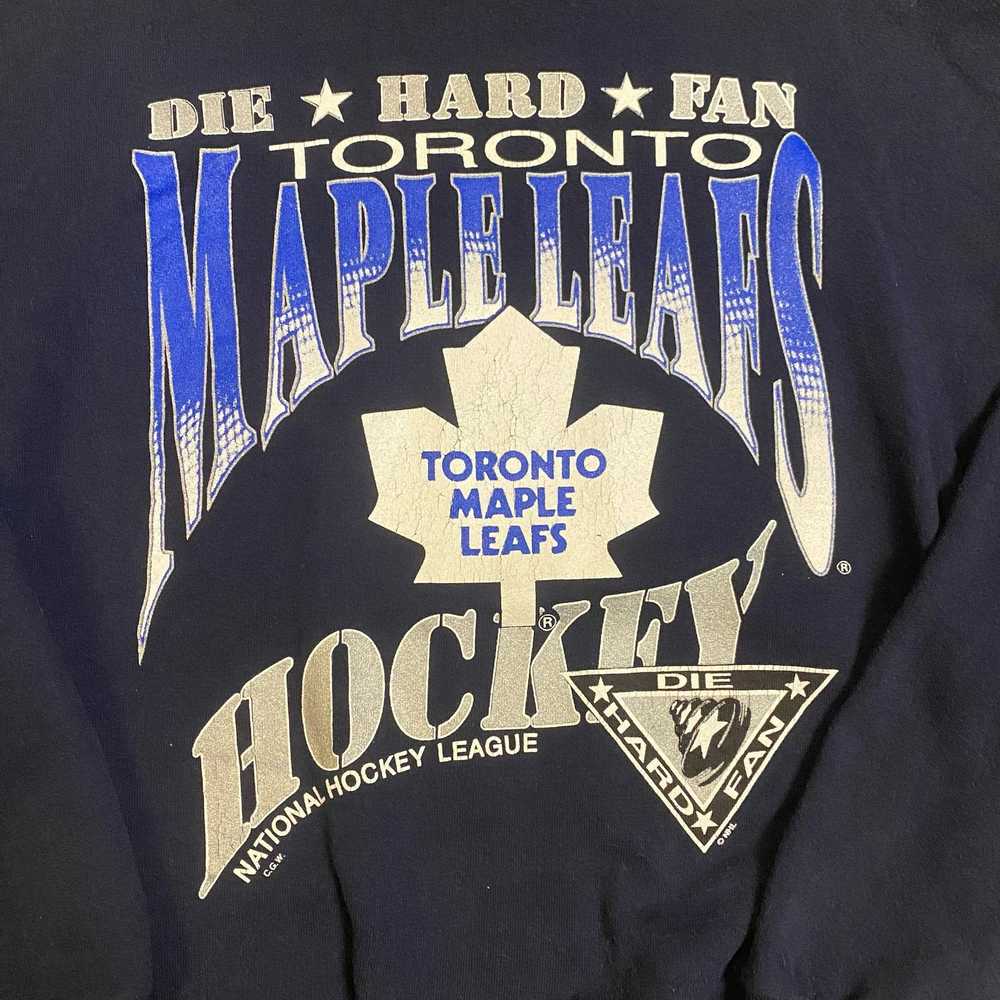 Other Vintage Toronto Maple Leafs Hockey NHL Swea… - image 2