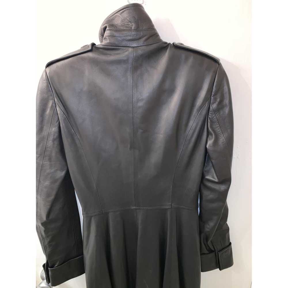 Yves Saint Laurent Leather trench coat - image 8