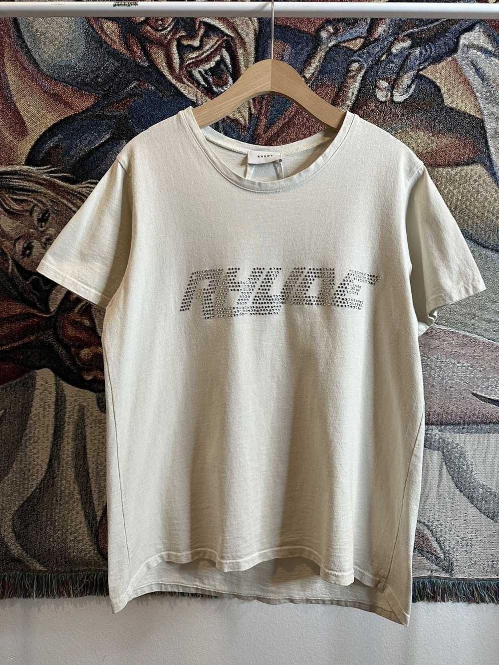 Rhude 🖤RARE🖤 OG Rhude Rhinestone T Shirt - image 2