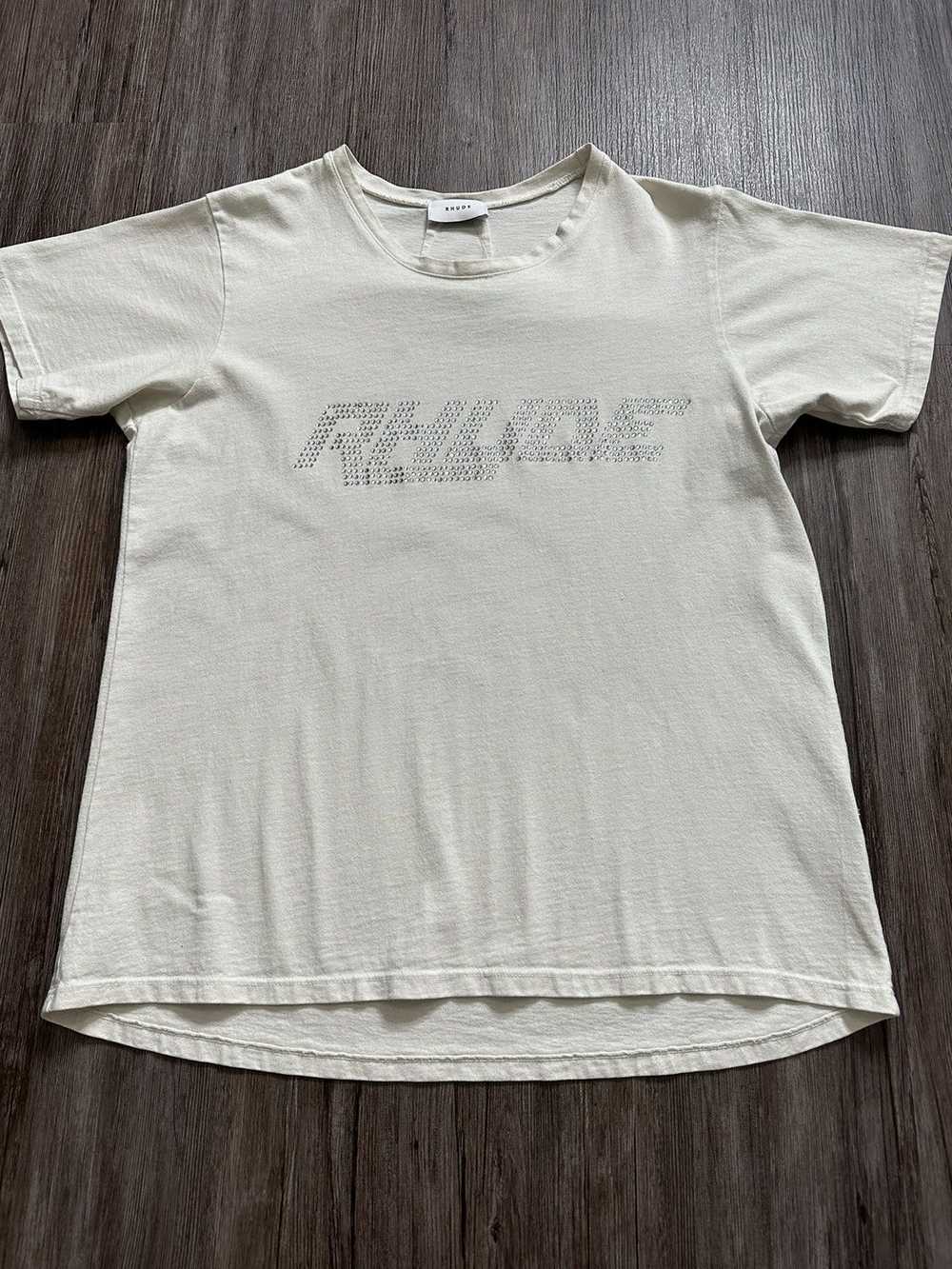 Rhude 🖤RARE🖤 OG Rhude Rhinestone T Shirt - image 4
