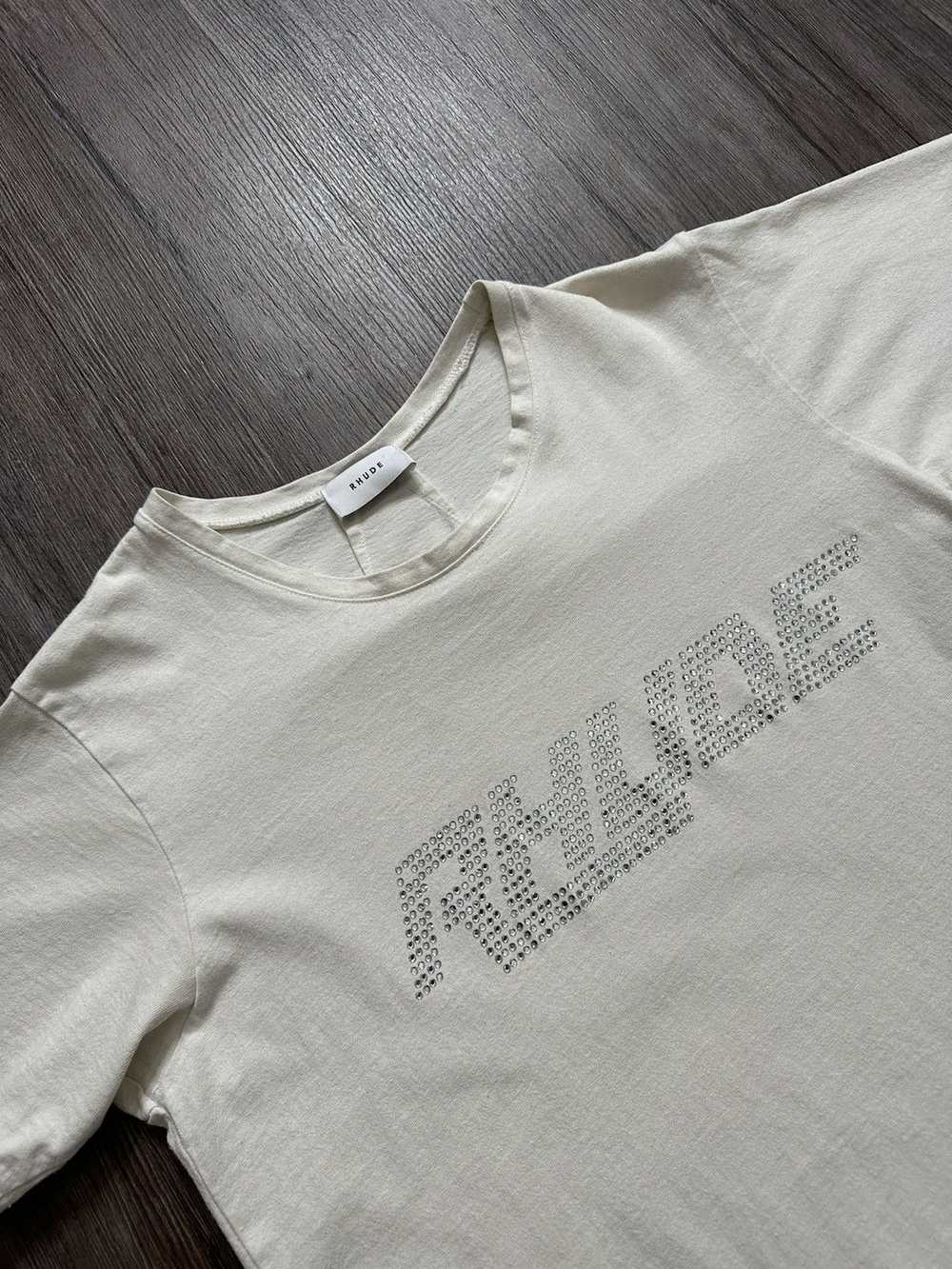 Rhude 🖤RARE🖤 OG Rhude Rhinestone T Shirt - image 7