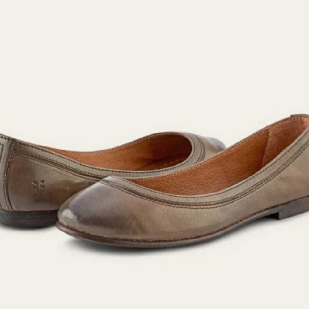 Frye Carson Leather Ballet Flats. - image 1