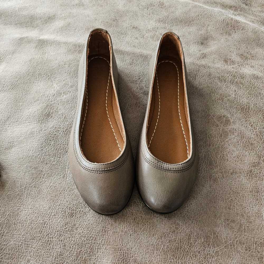 Frye Carson Leather Ballet Flats. - image 3