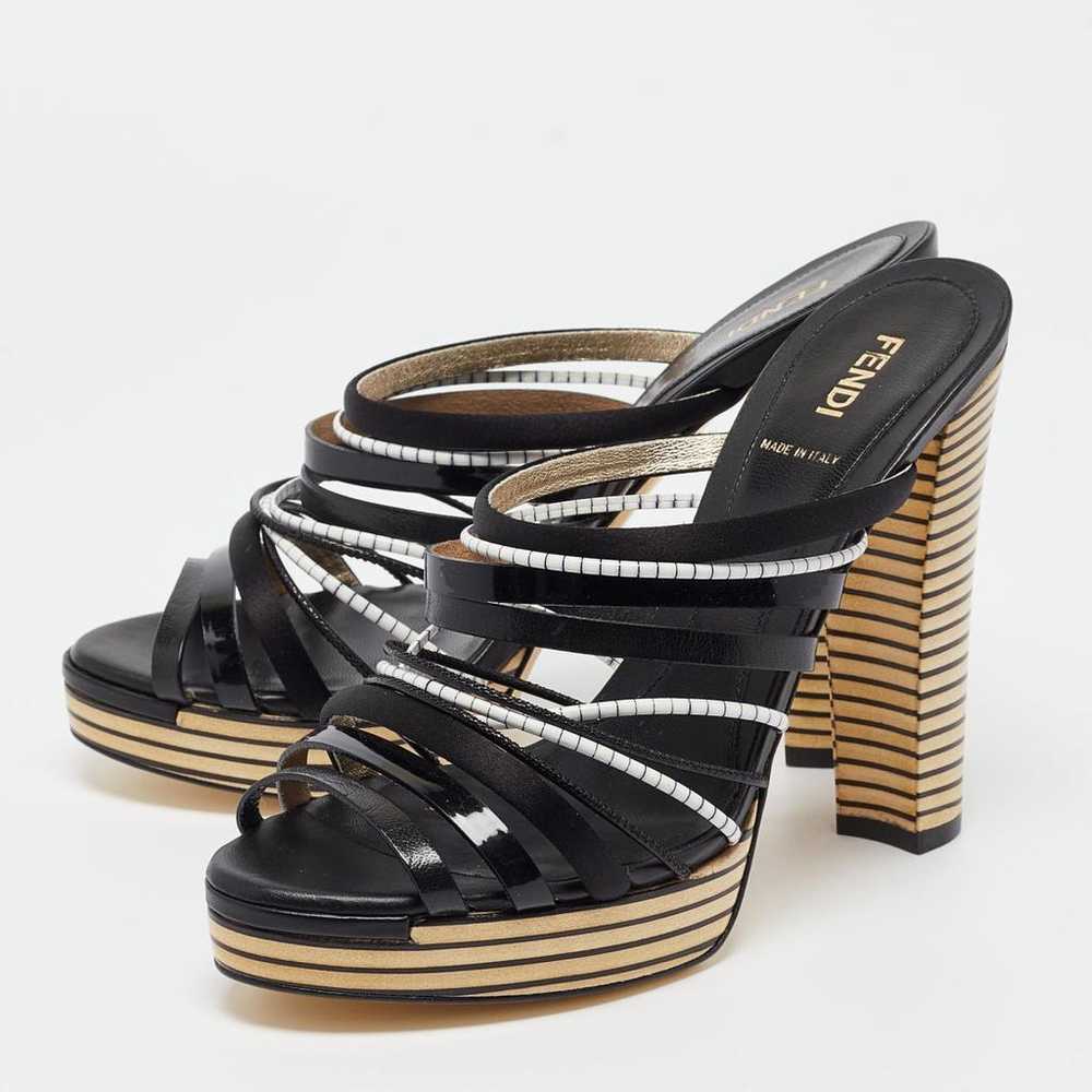 Fendi Leather sandal - image 2