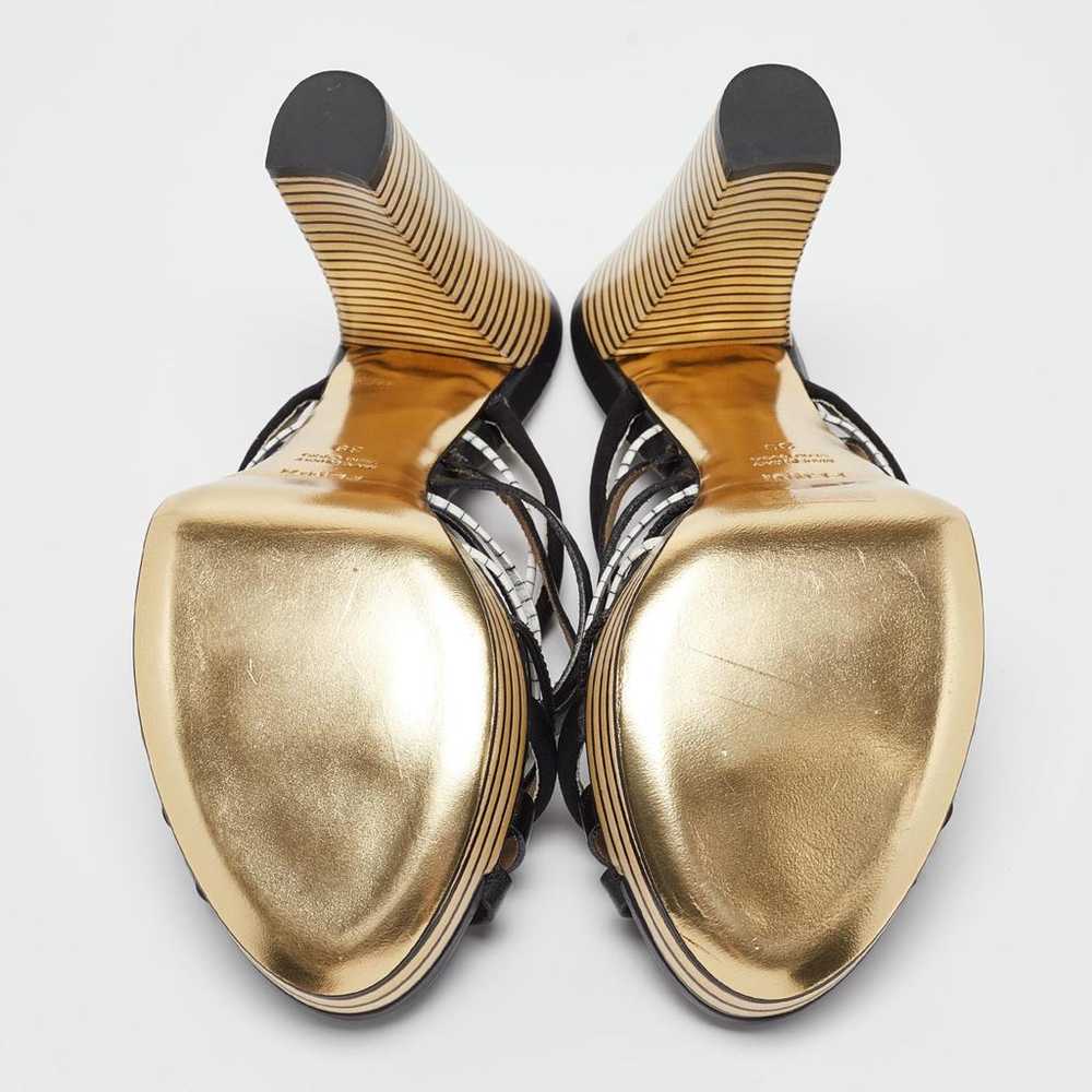 Fendi Leather sandal - image 5