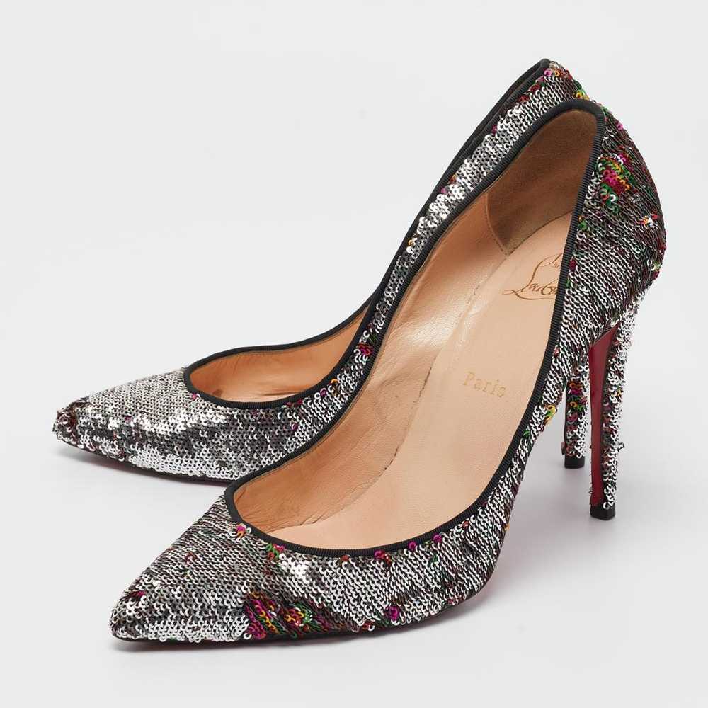 Christian Louboutin Glitter heels - image 2