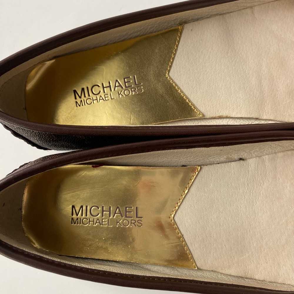 Michael Kors Signature Logo Canvas Lillie Ballet … - image 4