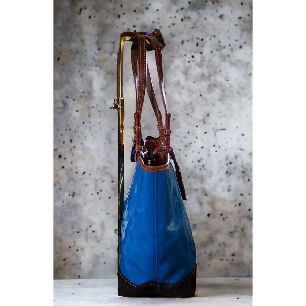 Dooney & Bourke Dooney and Bourke Blue Tote With … - image 4