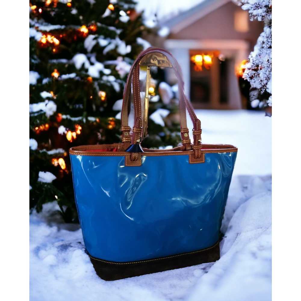Dooney & Bourke Dooney and Bourke Blue Tote With … - image 6