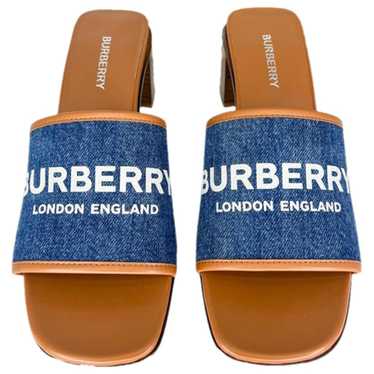 Burberry Cloth mules & clogs