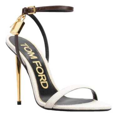 Tom Ford Padlock leather sandal