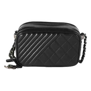 Chanel Coco boy leather handbag