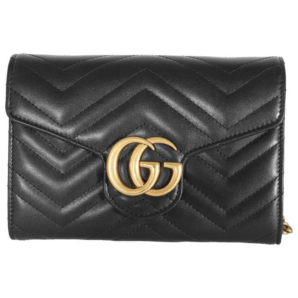 Gucci Marmont leather handbag - image 1