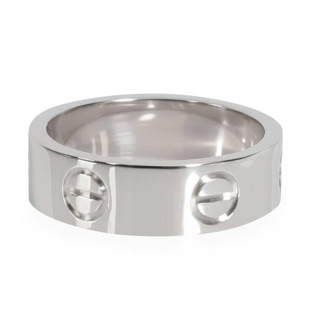 Cartier Cartier LOVE Band in 18K White Gold - image 3