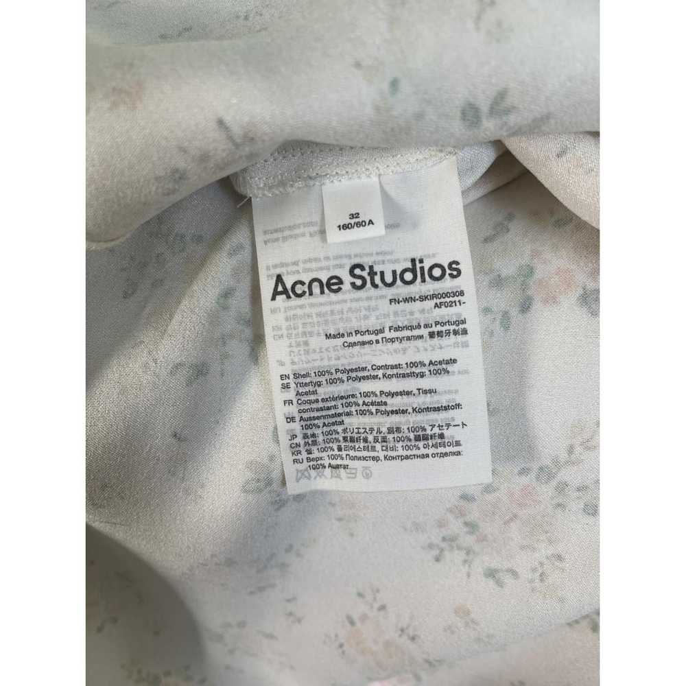 Acne Studios Silk mid-length skirt - image 4