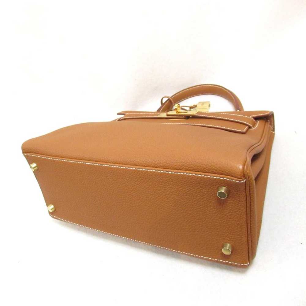 Hermès Kelly 28 leather handbag - image 4