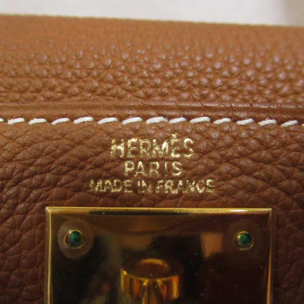Hermès Kelly 28 leather handbag - image 6