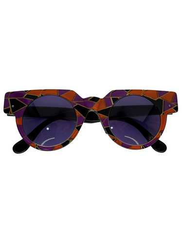 Swatch Geometric Modular Purple Sunglasses