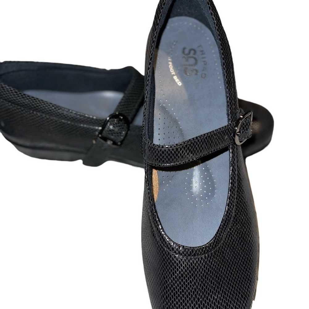 SAS WOMENS LEATHER MARIA  MARY JANES SIZE 8.5N - image 3