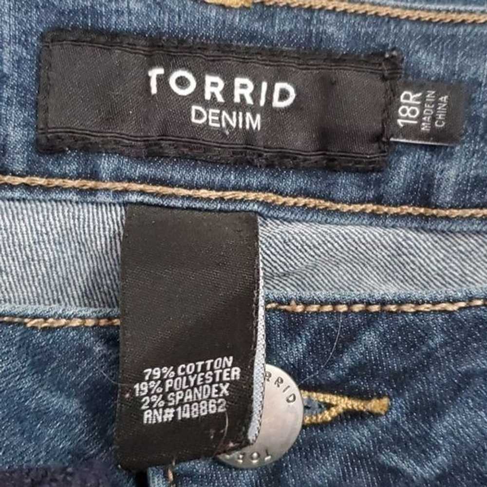 Torrid Torrid Jeans Curvy Skinny Super Stretch De… - image 10