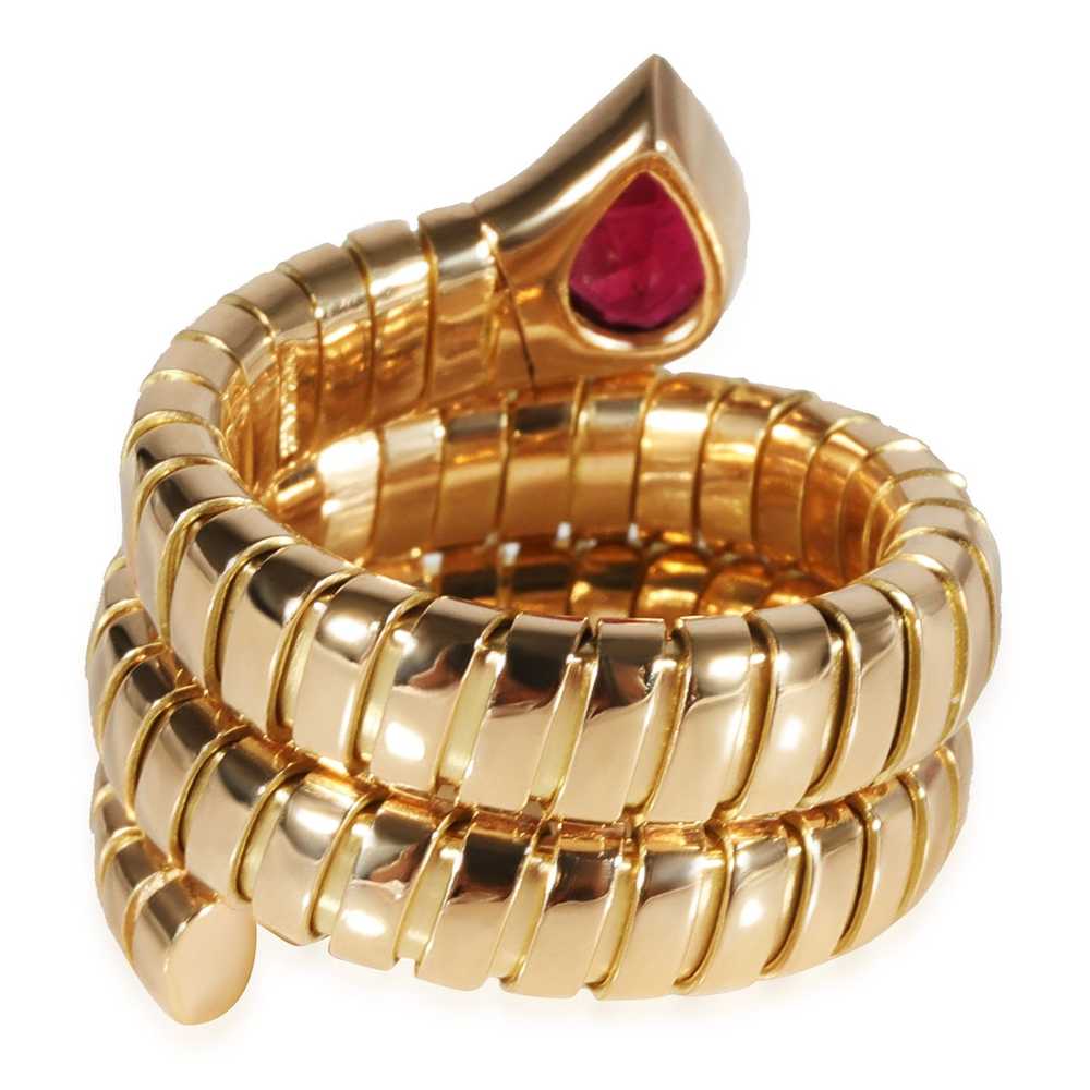 Bvlgari BVLGARI Serpenti Tubogas Garnet Ring in 1… - image 3