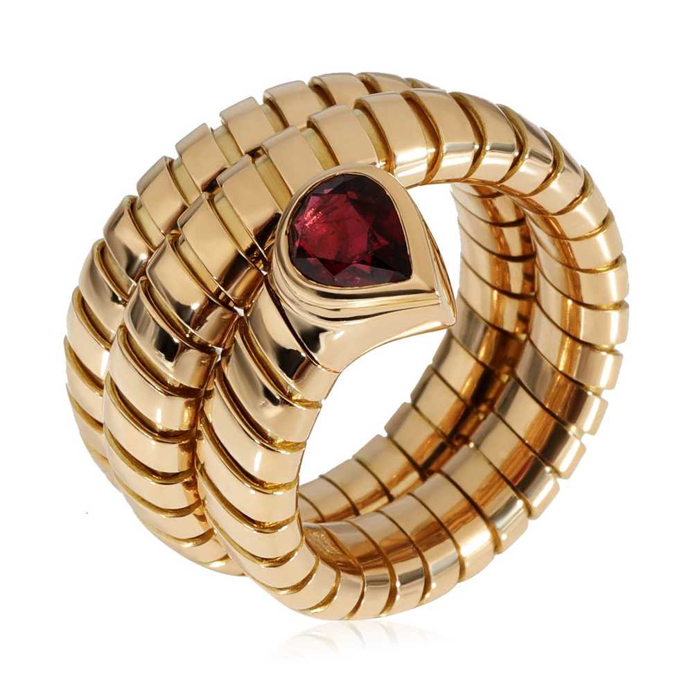 Bvlgari BVLGARI Serpenti Tubogas Garnet Ring in 1… - image 4