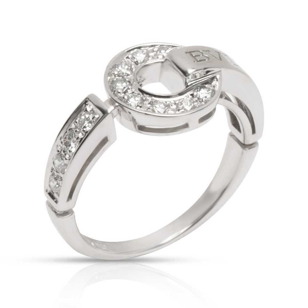 Bvlgari Bulgari Bulgari Diamond Ring in18K White … - image 2