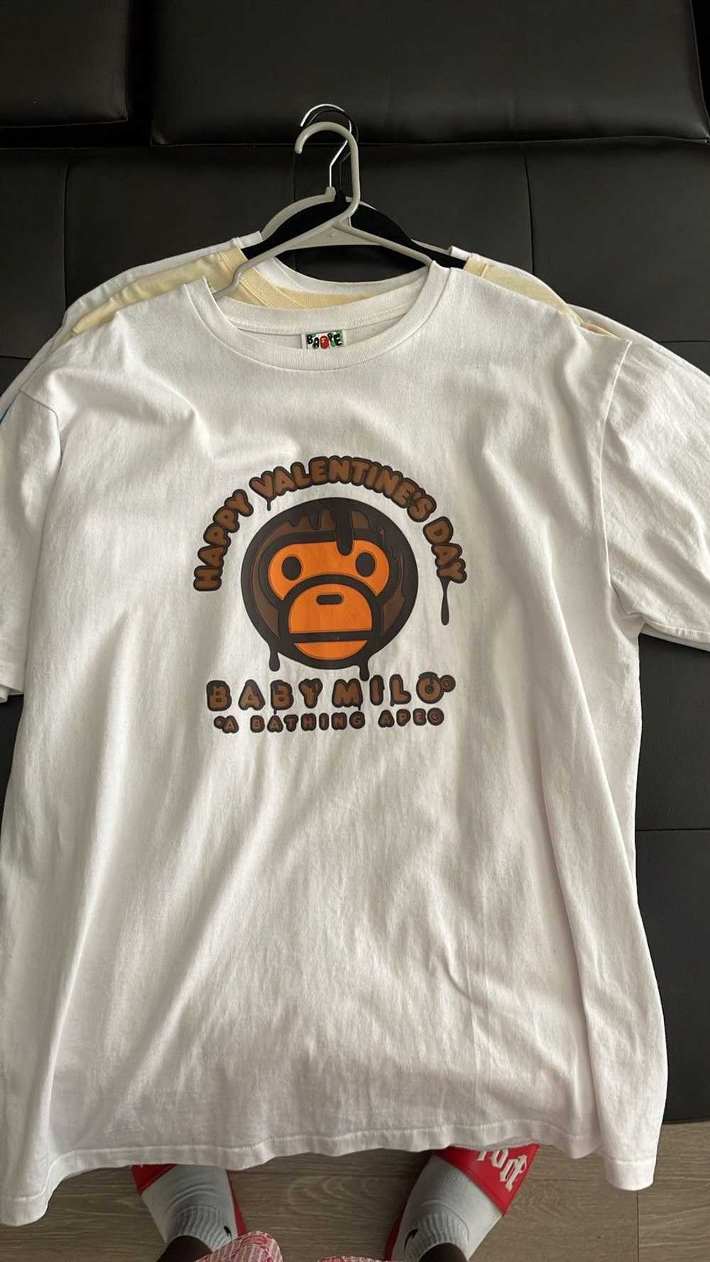 Bape Valentine Chocolate Baby Milo Tee - image 1