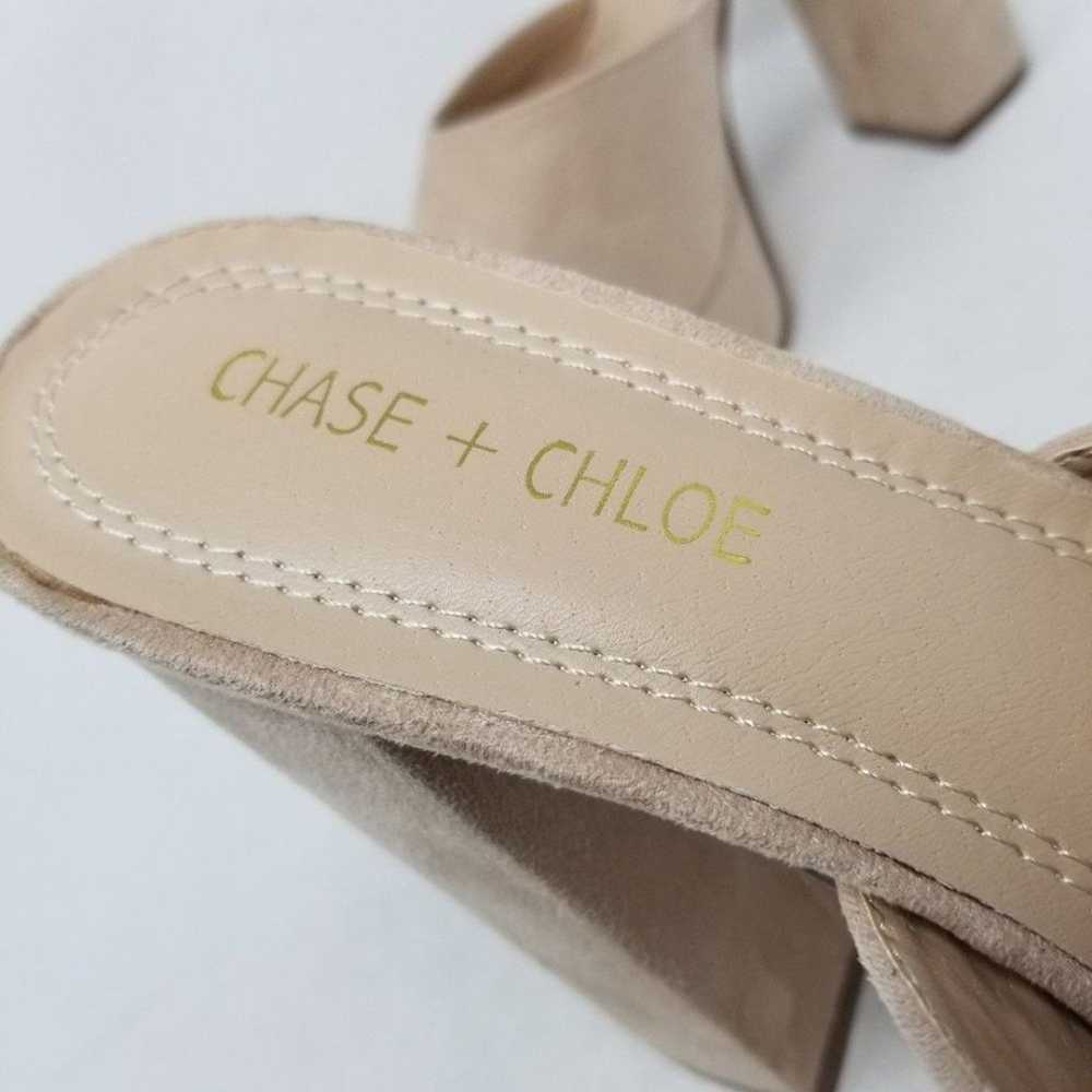Chase + Chloe Zara 2 Nude Open Toe Platform Heels… - image 10