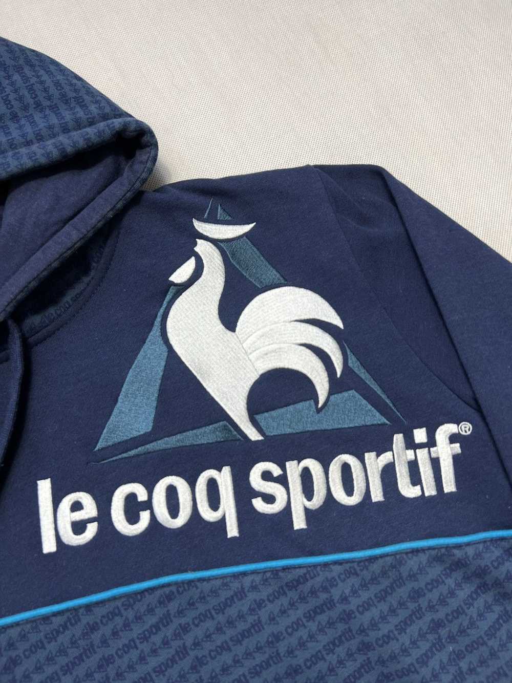 Le Coq Sportif × Vintage Hoodie Le Coq Sportif bi… - image 4