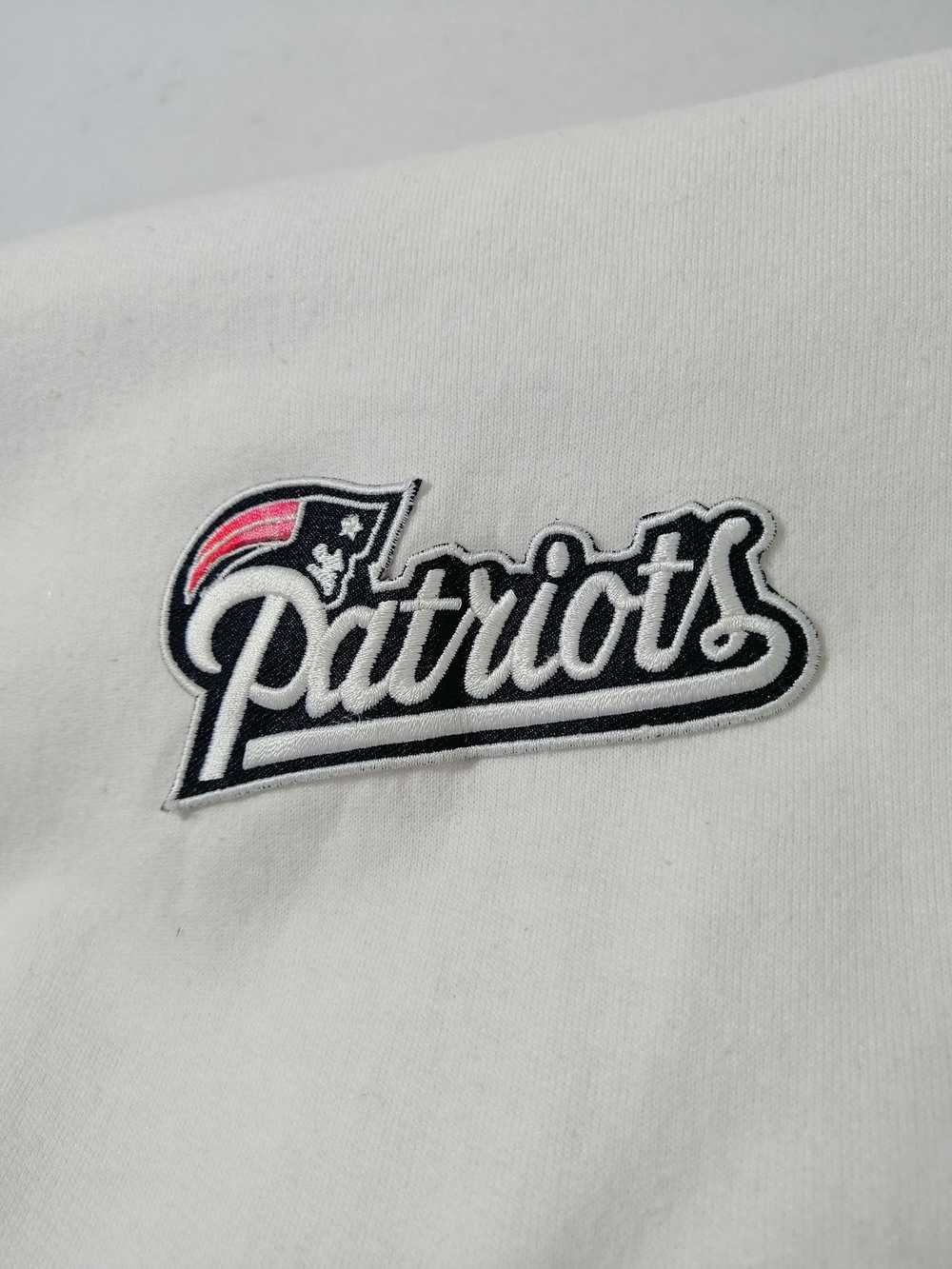Jerzees × NFL × Vintage Jerzees Patriots Logo Swe… - image 5