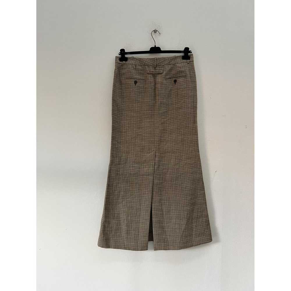 Acne Studios Linen maxi skirt - image 2