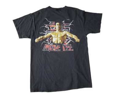 Streetwear × Vintage Vintage Bruce Lee 90s T Shirt - image 1