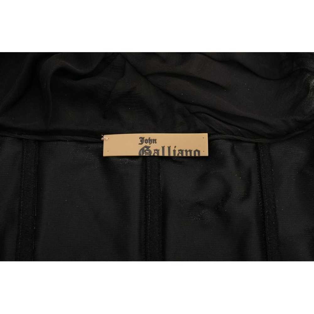 John Galliano Silk mini dress - image 9