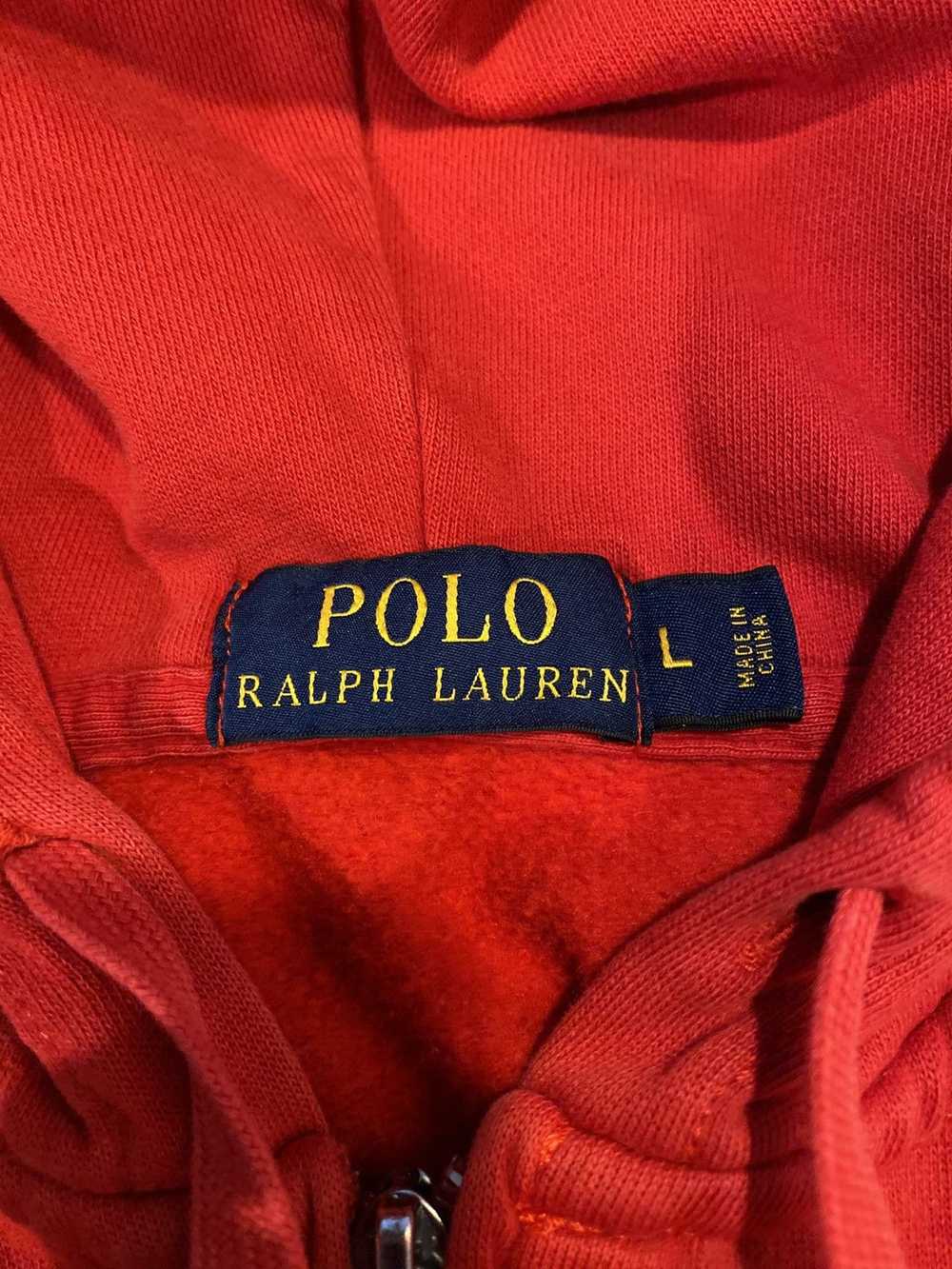 Polo Ralph Lauren [LIKE NEW!] ZIP UP BEAR HOODIE - image 3