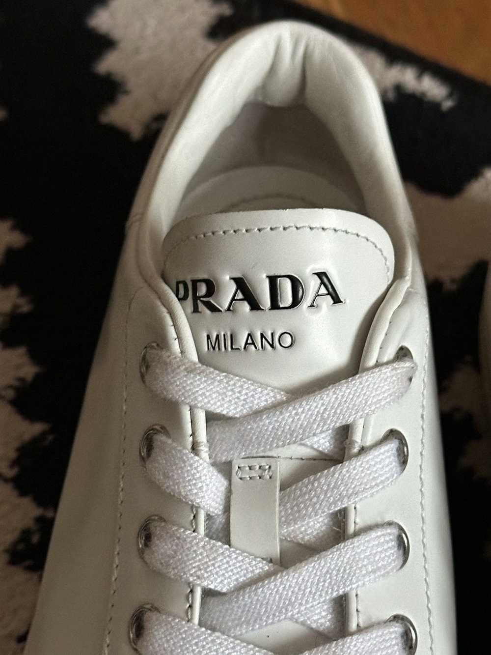 Prada × Streetwear × Vintage *sz37* PRADA Logo Ca… - image 5