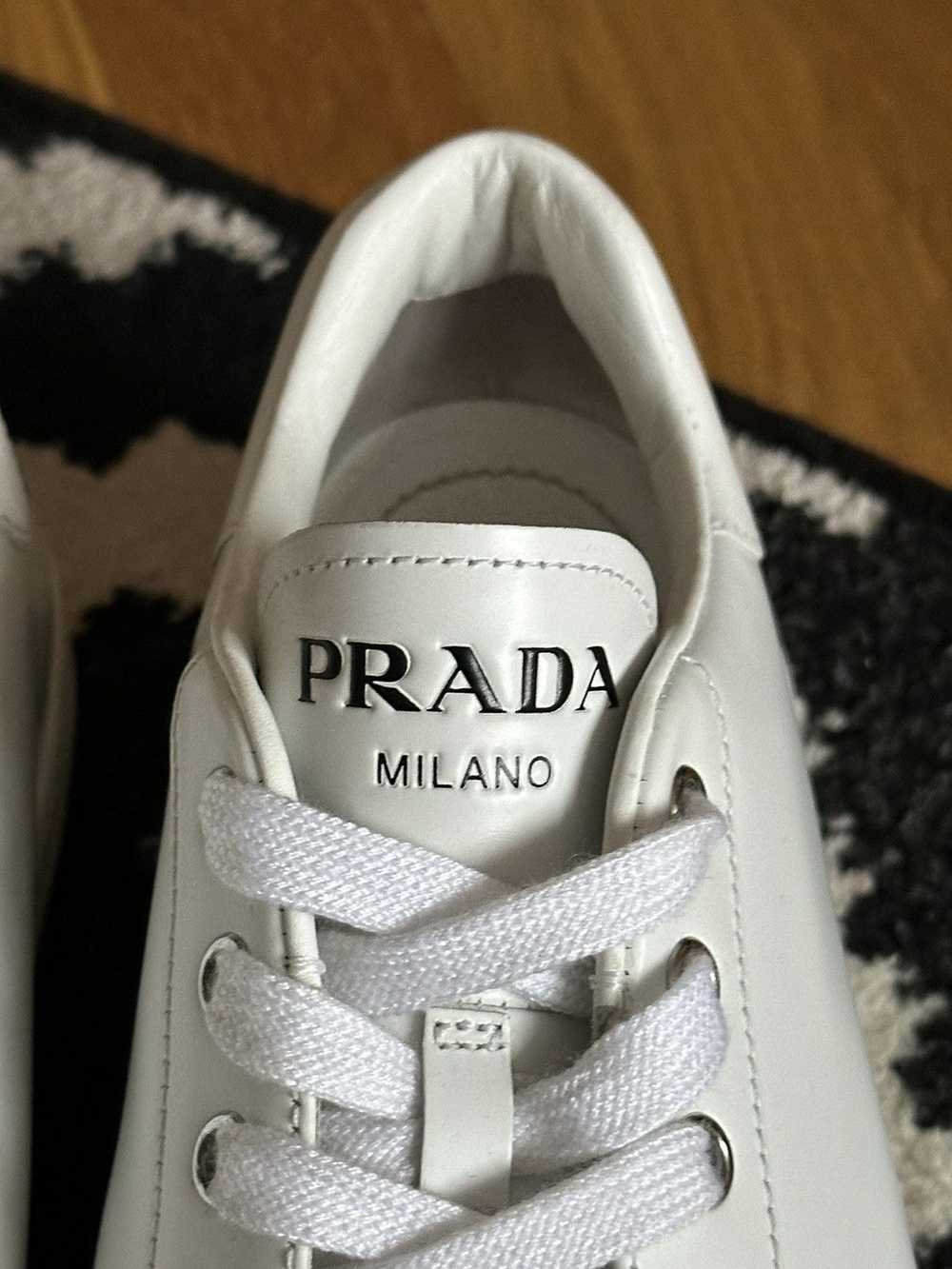 Prada × Streetwear × Vintage *sz37* PRADA Logo Ca… - image 6
