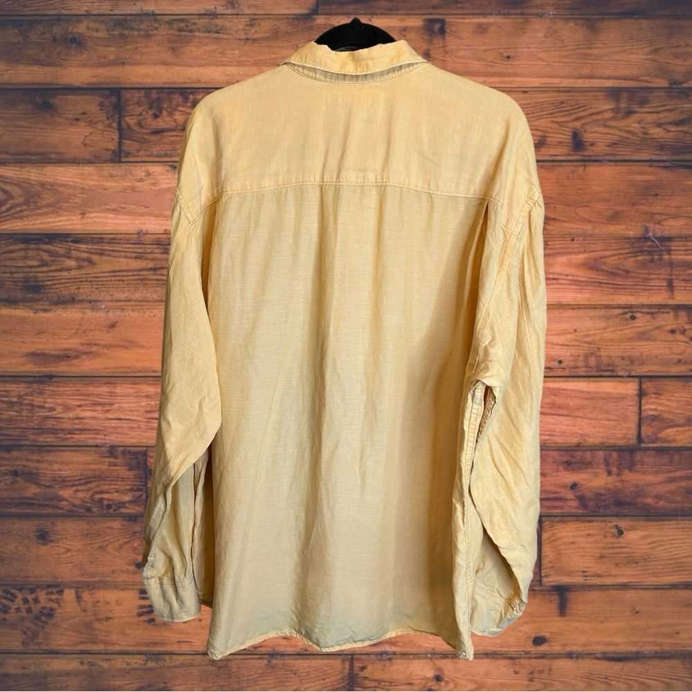 Tommy Bahama Tommy Bahama Orange Long Sleeve Butt… - image 2