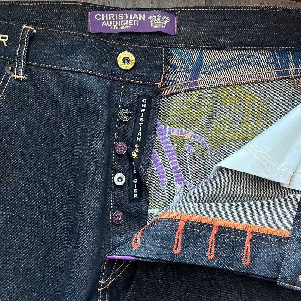 Ed Hardy × Streetwear × Vintage CRAZY Y2K Christi… - image 8