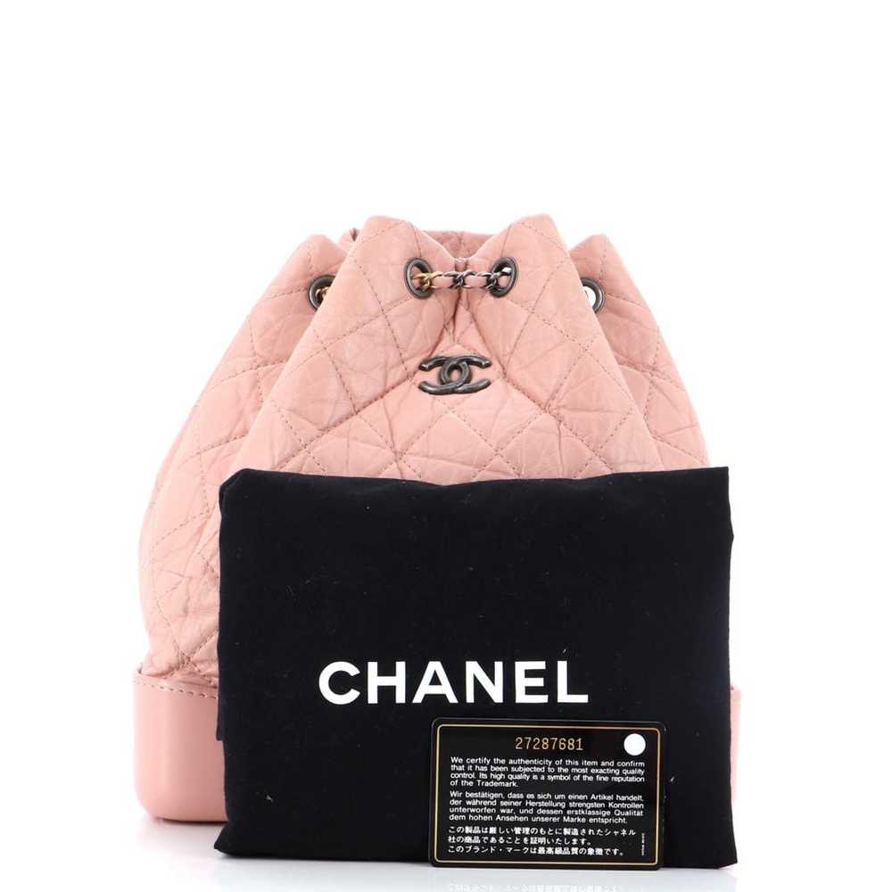 Chanel Leather backpack - image 2