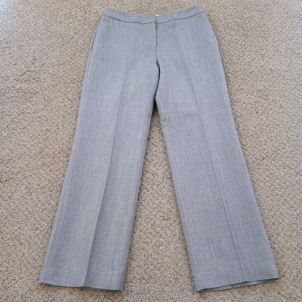 Kasper Kasper Dress Pants Womens Size 4P Gray Blu… - image 1