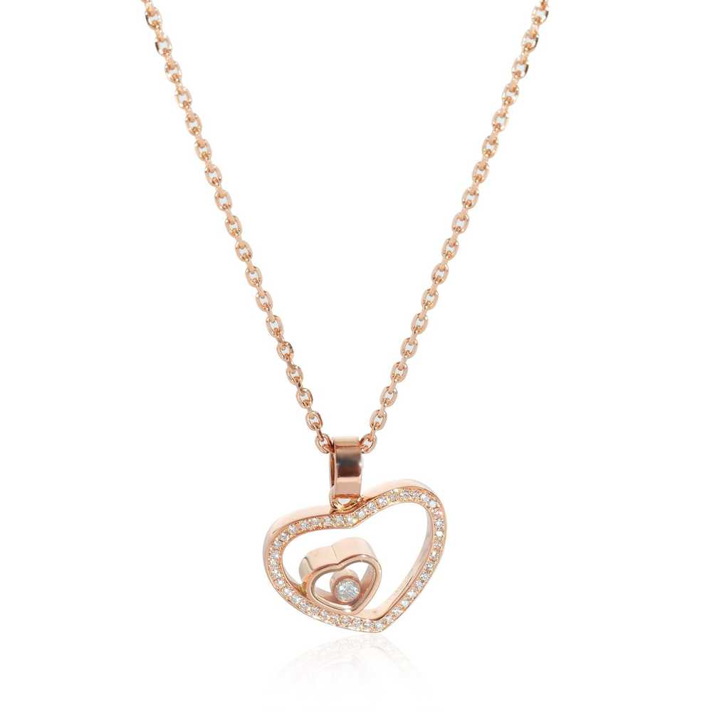 Chopard Chopard Happy Diamonds Double Hearts Pend… - image 1