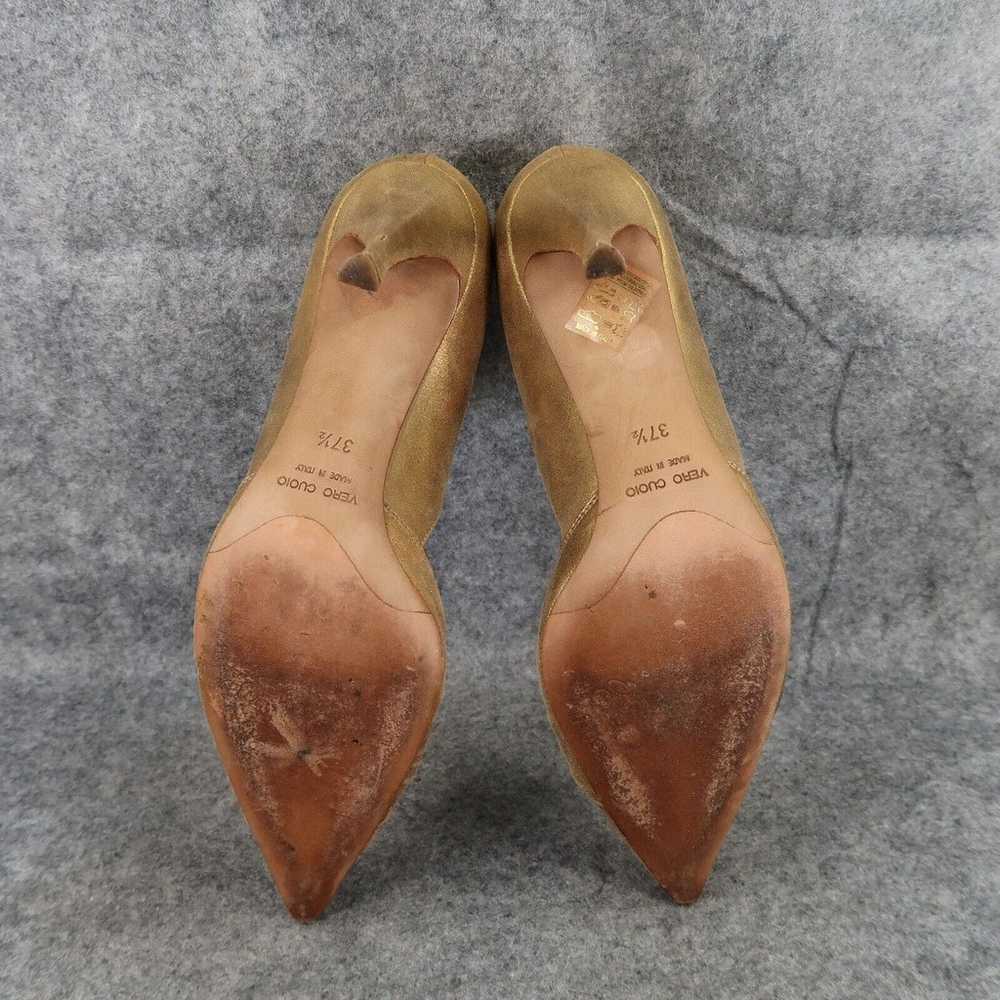 Gunmetal Shoes Womens 37.5 Pumps Fashion Stiletto… - image 11