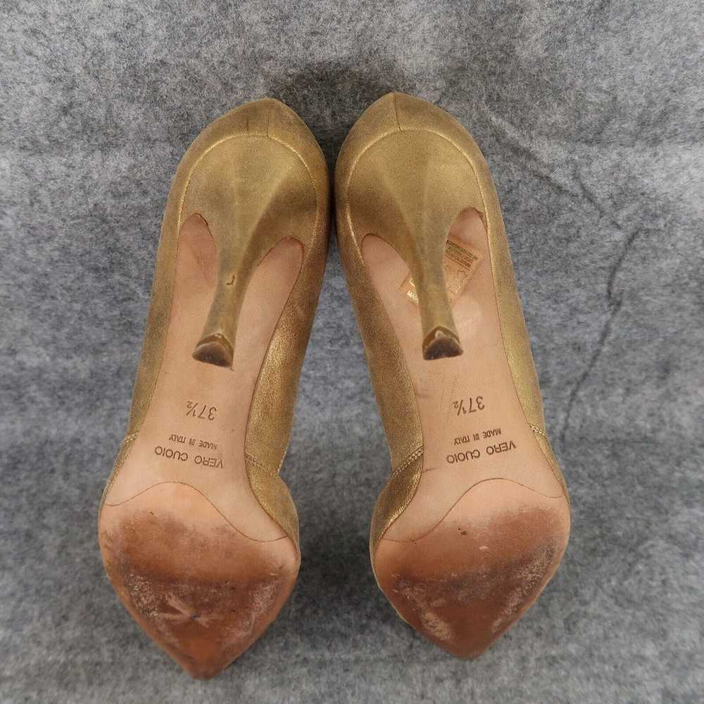 Gunmetal Shoes Womens 37.5 Pumps Fashion Stiletto… - image 12