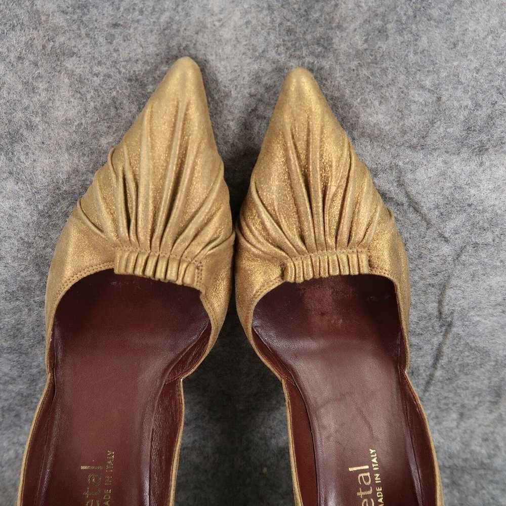 Gunmetal Shoes Womens 37.5 Pumps Fashion Stiletto… - image 9