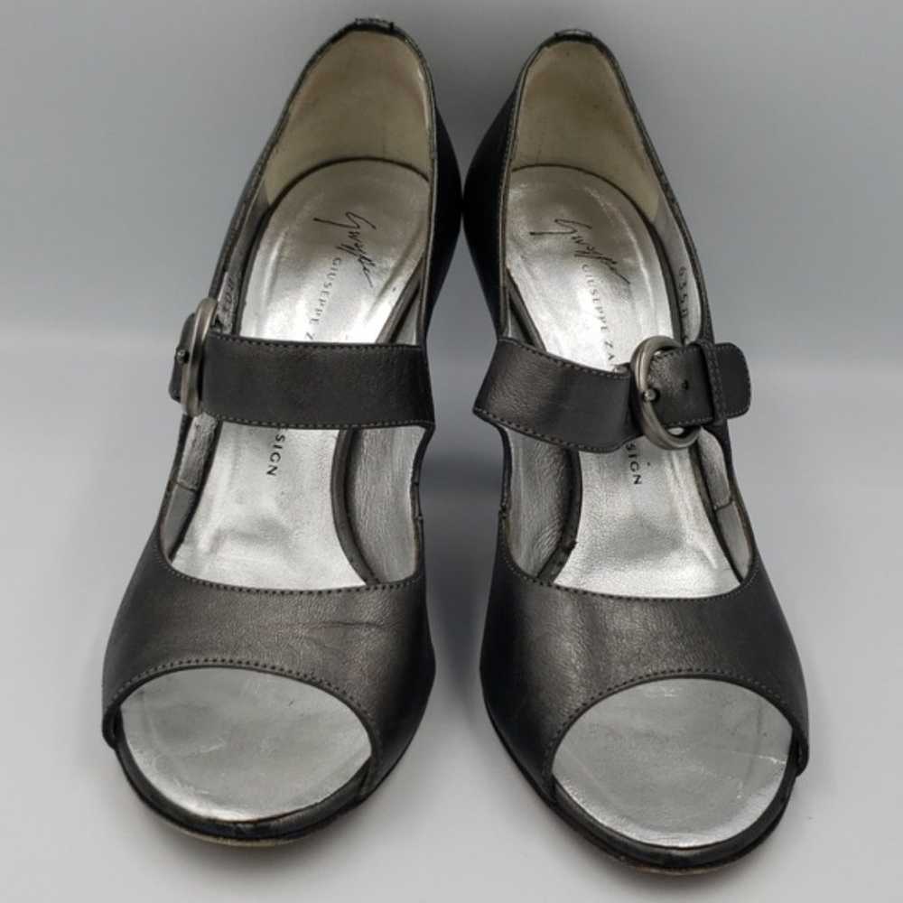 Vicini by Giuseppe Zanotti peep toe heels Size 7 - image 2