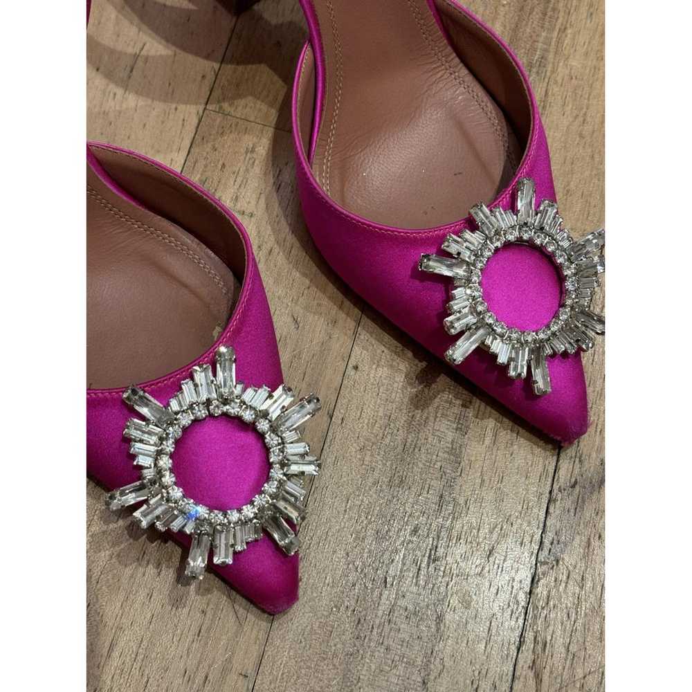 Amina Muaddi Begum cloth heels - image 2